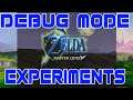 [Zelda: OoT Master Quest] Debug Mode Experiments (ZELDAOOTMA)(Project64)