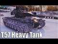 Потная катка 11к урона ✅ World of Tanks T57 Heavy лучший бой