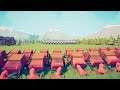 50 HWACHA vs 50 ICE GIANT ► Totally Accurate Battle Simulator (TABS)