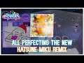 ALL PERFECTING the NEW Hatsune Miku Remix | Roblox RoBeats
