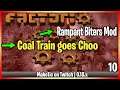 ⚙️Factorio➡️Coal Train Choo Choo✅ ➡️Rampant mod 4 Factorio ⚙️🔧🏭 Gameplay Ep 10