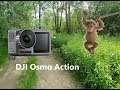 DJI Osmo Action test ROWEREM w lesie