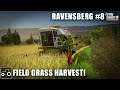 Field Grass & Sunflower Harvest, Baling Hay, Ravensberg #8 Farming Simulator 19 Timelapse