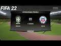 FIFA 22 - Brazil vs Chile - WCQ Europe R4 | FIFA 22 Gameplay
