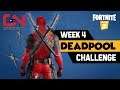 Find Deadpool Katanas Locations & Damage Oponnent Structure - Fortnite Deadpool Week 4 Challenge