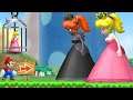 Fury Bowsette and Evil Peach Fight in the First Level? New Super Mario Bros. Wii