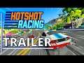 Hotshot Racing Release Date Trailer | PS4, Xbox One, PC, Switch | Pure Play TV