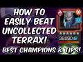 How To Easily Beat Uncollected Terrax - Best Champions & Tips! - Marvel Contest of Champions