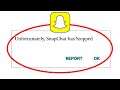How to Fix Unfortunately "SnapChat" App Has Stopped Problem Solved in Android & Ios