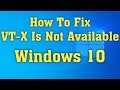 How To Fix VT-X Is Not Available (VERR_VMX_NO_VMX) Error Windows 10 || Fix VirtualBox Error
