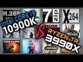 i9 10900K vs Ryzen TR 3990X Benchmarks – 15 Tests 🔥
