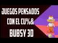 Juegos pensados con el cu%& - BUBSY 3D - PSX