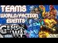 Many TEAMS World Event & Faction assault | Gems of War Event Guide | No mythic for all rewards Storm