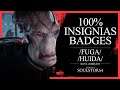 Oddworld | FUGA | HUIDA | INSIGNIAS/BADGES 100% | THE ESCAPE