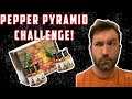 Pepper Pyramid Challenge! - Mike and Xavier Try These Hot Sauces!