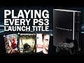 Playing EVERY PS3 Launch Game