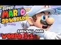 Super Mario 3D World - Snowball Park (World 3-1) | MarioGamers