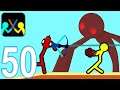 SUPREME DUELIST STICKMAN - Walkthrough Gameplay Part 50 - NEW CROSSBOW WEAPON (Android Game)