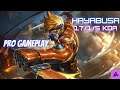 Unstoppable Hayabusa Pro Gameplay | Mobile Legends Bang Bang | 17/1/5 KDA