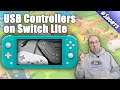 Use Legacy16 USB Controller from Retro-Bit with Switch Lite #SHORTS