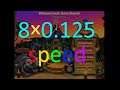 Zuma's Revenge: speed hack = 8 with 0.125 video speed