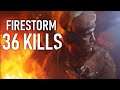 36 KILLS *RECORD* ON SQUAD FIRERSTORM! | My Personal Record Squad kills for FIRESTORM Battlefield 5