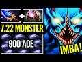 900 AOE 1st Skill?? NEW IMBA 7.22 Night Stalker Scepter Dota 2 by iceiceice