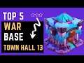 Anti 3 Star TH13 War Bases From Top War Clans | Clash of Clans - Town Hall 13
