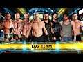 Brock Lesnar & Evolution vs The Shield & John Cena- 8 Man Elimination Match-GAMEPLAY- WWE2K18