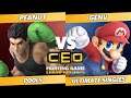 CEO 2021 - Peanut (Little Mac) Vs. GENV (Mario) SSBU Ultimate Tournament