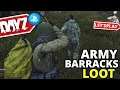 DAYZ PS4 ARMY BARRACKS - Plenty Of LOOT