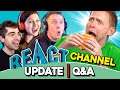 Did Ashby Throw Up The Burgers? | React Channel Update/Q&A (May 2020)