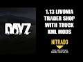 Free Download DayZ Console & PC 1.13 Modded XML Files - Livonia Trader Shop & Truck At Nadbor