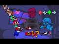 Friday Night Funkin' - "Spookez" but there are Different Covers and Skin Mods Used