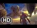 Giant Tentacle Monster Vs The Guardians Fight Scene 4K ULTRA HD - Guardians Of The Galaxy