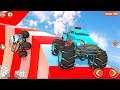 GT Truck Crash Drive Monster Racing Madness - 4x4 Big Car Games - Android GamePlay