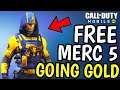 How To Unlock Merc 5-Going Gold For Free In Call Of Duty Mobile Season 11!