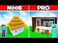 Minecraft NOOB vs PRO: *Modern House* [BEST BUILDING] BUILD CHALLENGE in Minecraft / Animation