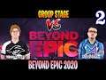 Miracle AFK FARMING | Secret vs Nigma Game 2 | Bo3 | Group Stage BEYOND EPIC 2020 | DOTA 2 LIVE