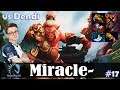 Miracle - Troll Warlord Safelane | ULTRA KILL vs Dendi (Kunkka) | Dota 2 Pro MMR Gameplay #17