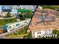 Overground metro [FREE UPDATE] & Quarry in Cities: Skylines Sunset Harbor DLC | PBHDC Ep. 16