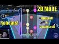 PLAY ROBEATS IN 2D! Downscroll and Upscroll | New 2D Note Mode in RoBeats!