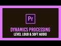 Premiere: Level audio with Dynamics Processing | Crash Course