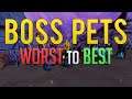 Ranking all Runescape Boss Pets from WORST to BEST