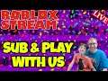 🔴 Roblox Live - Sub and Play With Us! - Piggy, Islands, and More