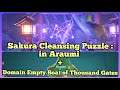 Sakura Cleansing Ritual : Part 4 (in Araumi + Domain Empty Boat of Thousand Gates) - Genshin Impact