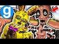 Scary Springtrap Maze Run Challenge! - Garry's Mod Gameplay - Gmod FNAF Survival