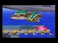 Super Smash Bros Melee Debug Menu - 4 Knights Team and 2 Giga Bowser Team - All Controllers