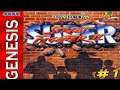 Super Street Fighter II! Sega Genesis! Part 1 - YoVideogames