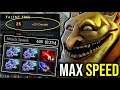 TECHIES CARRY..?! 4x Moon Shard Techies Max Attack Speed 7.22d | Dota 2